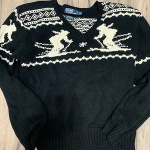 Polo Ralph Lauren V-neck ski sweater